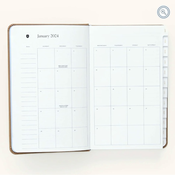 Emily Ley Dapper Desk 2024 Daily planner - brand new - Picture 3 of 4